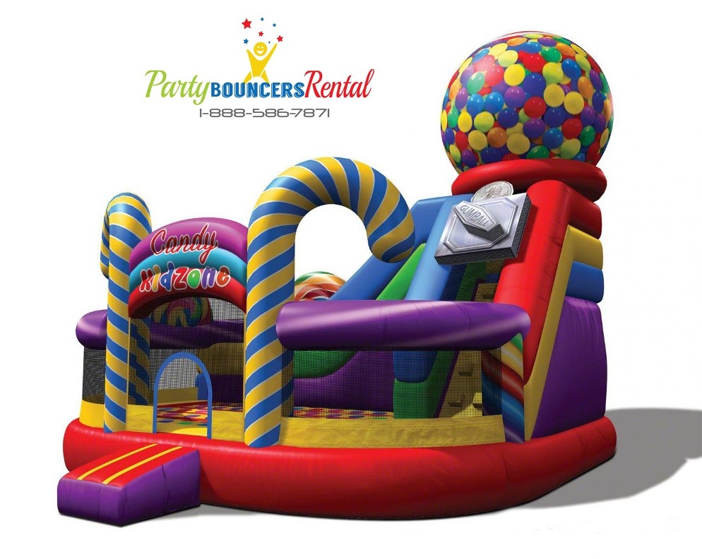 Candy Bounce House Rentals Available For Re In Miami Broward