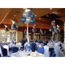 Party Rental Balloons Blue Decoration
