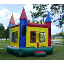 Multi Color Bounce House