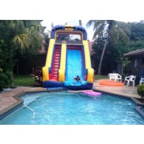 Sunny Water Slide No Pool