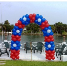 Party Rental Flowers Balloon Arch