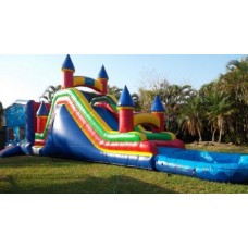 Imperial Water Slide With Bounce