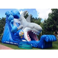 Shark Inflatable Slide