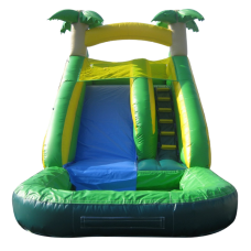 JumpOrange Commercial Grade 14' Tropical Xtreme Wet Dry Inflatable