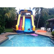 Sunny Water Slide No Pool