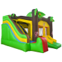 Commercial Grade Jungle Bounce House with Blower and Slide by Inflatable