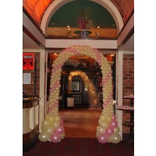 Party Rental Balloons Champagne Arch